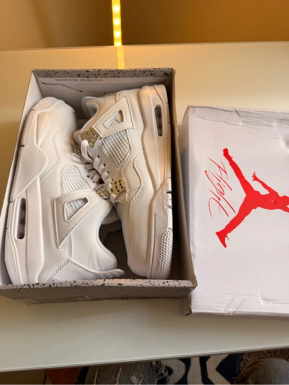 Air Jordan 4 Retro Pure Money Sneakers